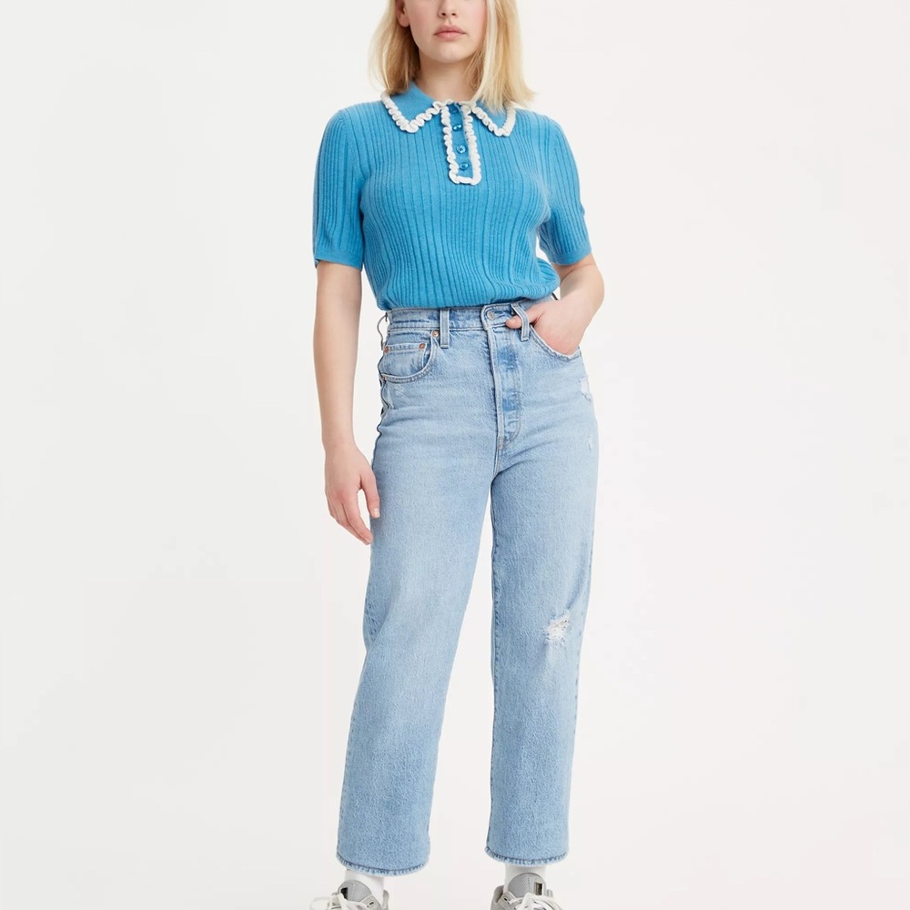 Levi’s Ribcage Straight Ankle Jeans